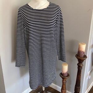Mo:Vint New York | Blue Stripe Nautical Dress | M